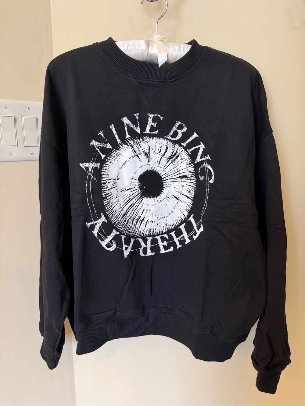NWT Anine Bing Graphic Sweatshirt / Closet Cleanout size M